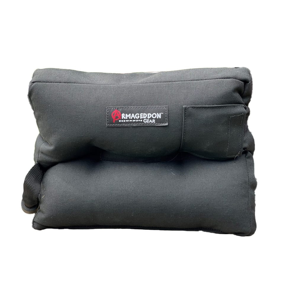 Armageddon Gear Large Bench Rest Bag-Unfilled Black AG0783-BK-UF