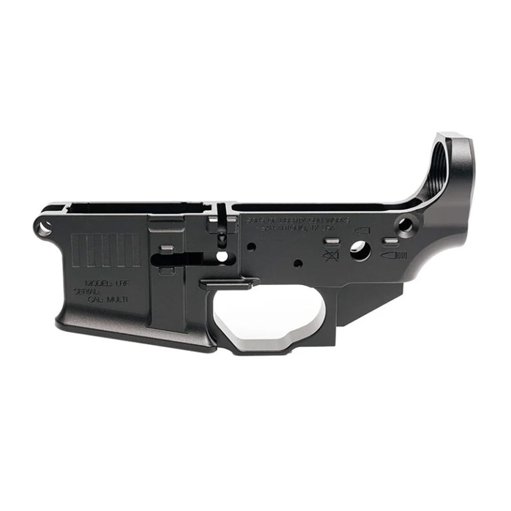Sons of Liberty Gun Works Forward Controls Design Billet Ambi Parts Lower Receiver L-FCD-A-BLK