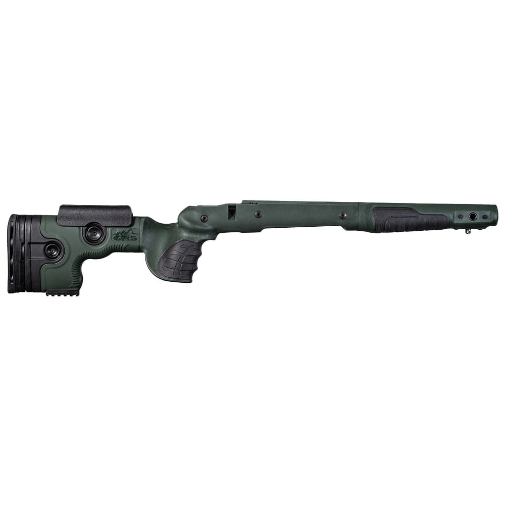 GRS Riflestocks Bifrost Bergara B14 SA HMR M5 760mm-Length Adjustable Lop And Cheekpiece 58mm-Wide Forend w/ Limbsaver Green 106095