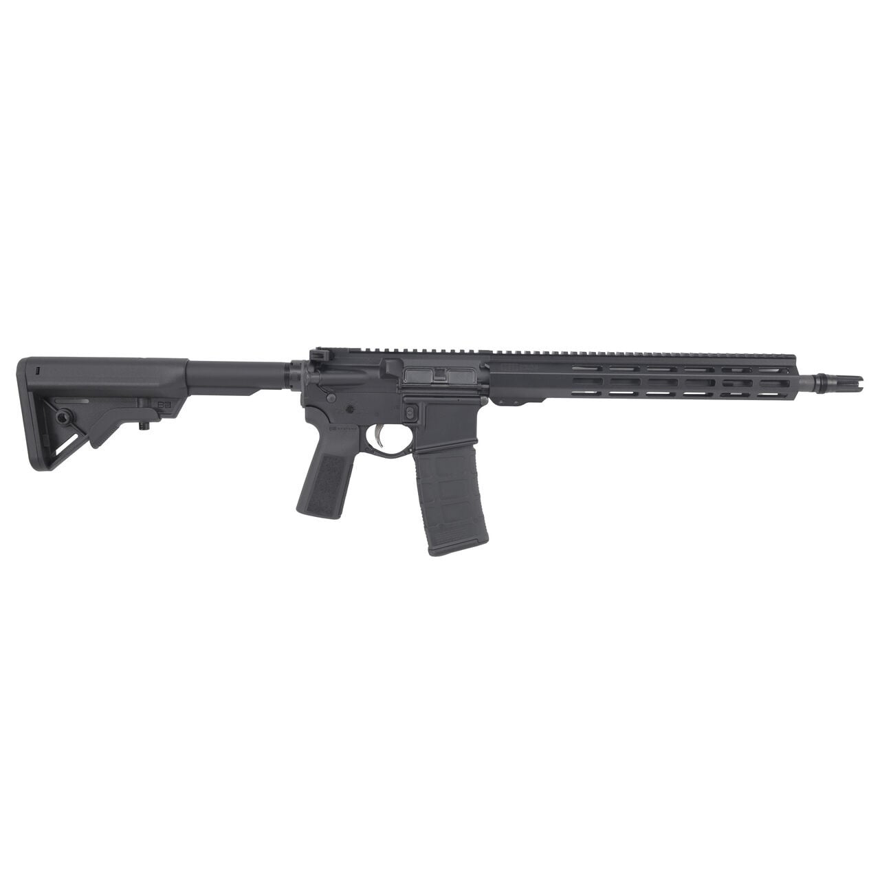 Sons of Liberty Gun Works M4-EXO3 5.56mm 14.5" Bbl Mid Gas EXO3 Rail P&W Plan B FH Black Complete Fighting Rifle M4-EXO3-556-145-PB-RIFLE-A-BLK