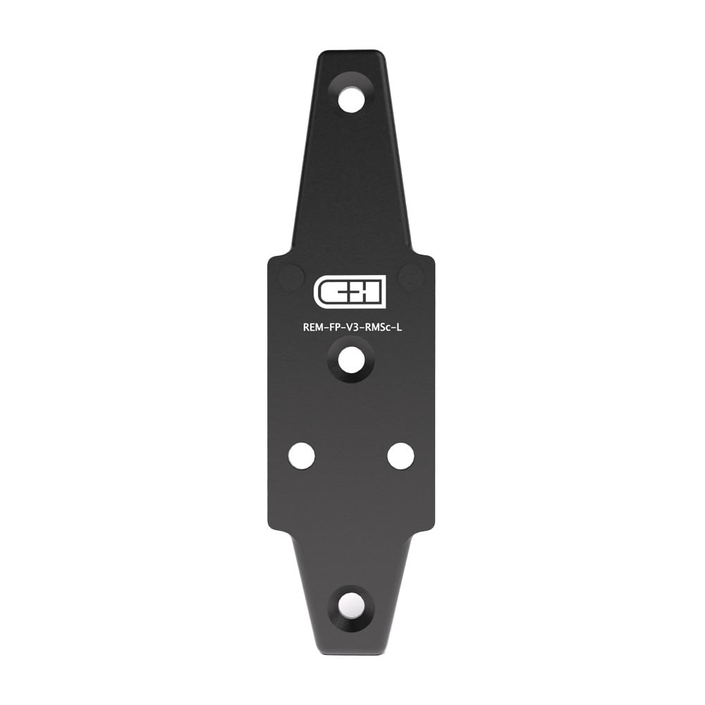 C&H Precision Remington V3 Field Pro Plate For Holosun (EPS/407K/507K) Vortex (Defender Ccw) C&H (EDC/EDC-En) REM-FP-V3-RMSc-L
