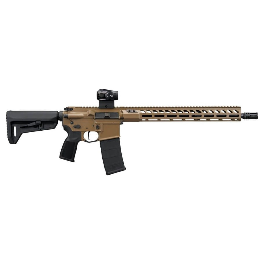 Sig Sauer M400 Forge 5.56 Nato Rifle 16"Bbl CHF w/ Romeo-MSR Gen II Telescoping Stock Two-Stage Trigger MLOK Hg 1x30Rd Mag RM400-556N-16B-FORGE-FDE