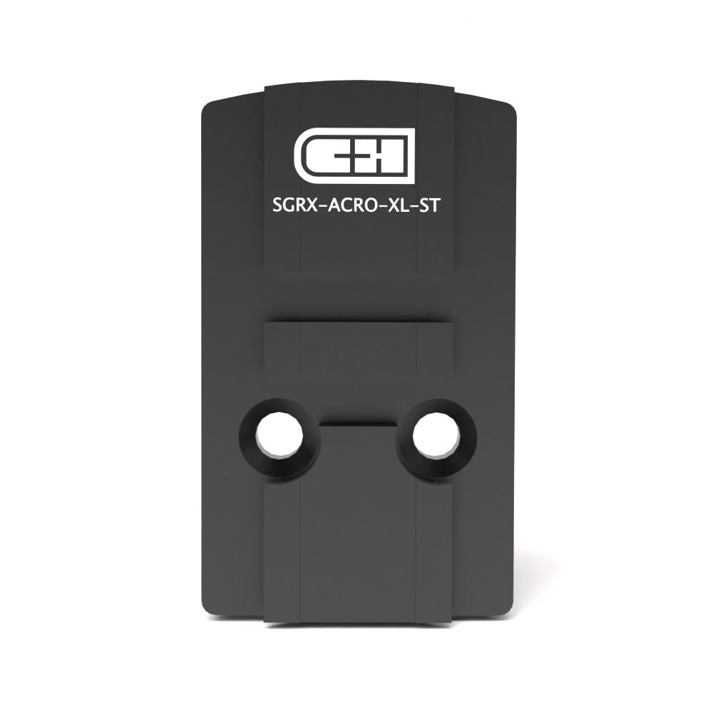 C&H Precision Sig P320 Rx-Pro Series-Axg Steel Plate For Aimpoint Acro-Duty-DutyXl SGRX-ACRO-XL-ST