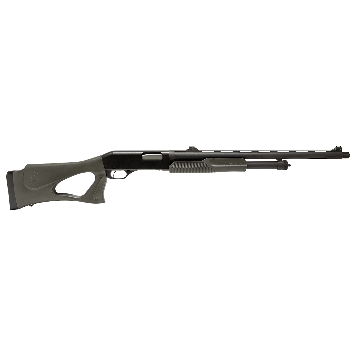 Savage Arms Stevens 320 Turkey Thumbhole 20ga 22" (55.9 cm) Bbl 5rd Synth Black/OD Green RH Full Shotgun 23251