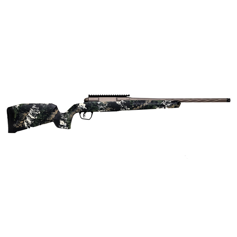 Savage Arms Axis 2 PRO 7mm-08 Rem 20" (50.8 cm) 1:9.5" Bbl 4rd Synth Gun Metal Bronze/Forest SP Camo LH Compact Bolt Action Rifle 32383