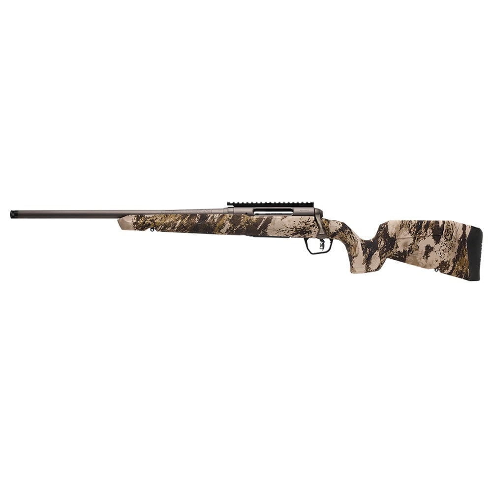 Savage Arms Axis 2 PRO 6mm ARC 20" (50.8 cm) 1:7.5" Bbl 4rd Synth Gun Metal Bronze/Western LH Full Bolt Action Rifle 32392