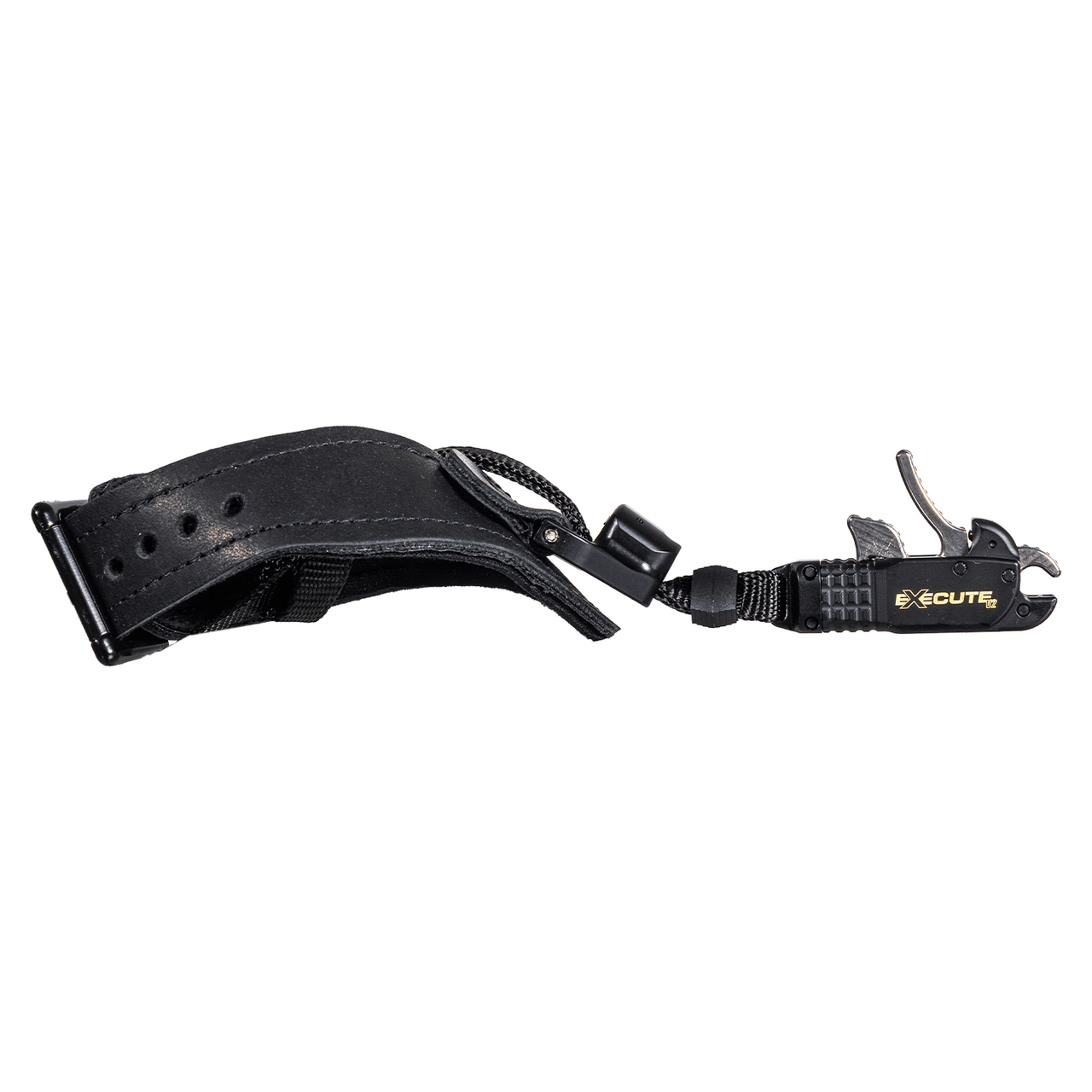 T.R.U. Ball Archery eXecute V2 CK Cinch Web Buckle Strap Midnight Cerakote XLarge Wrist Strap Release T2WB-MD-XL