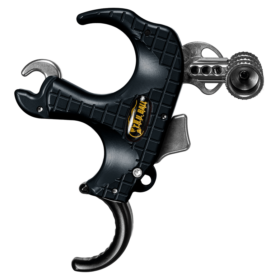 T.R.U. Ball Archery Blade Fusion Pro Flex CK 3 Finger (Ergo Fit Handle Technology) Midnight/Midnight Cerakote Large Handle Release TBFF-MDMD-L