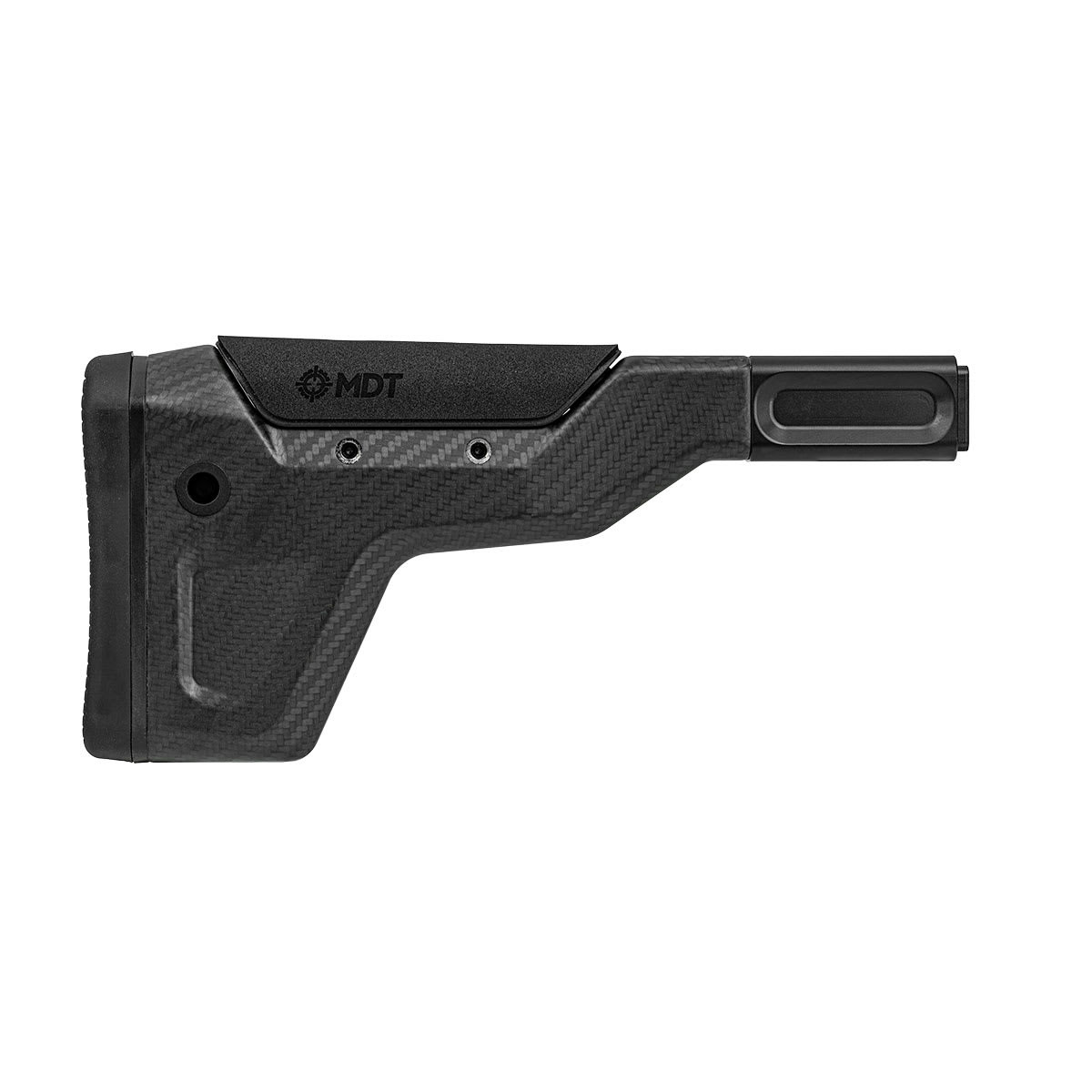 MDT HNT Black Carbon Fiber Fixed Buttstock 114409-BCF