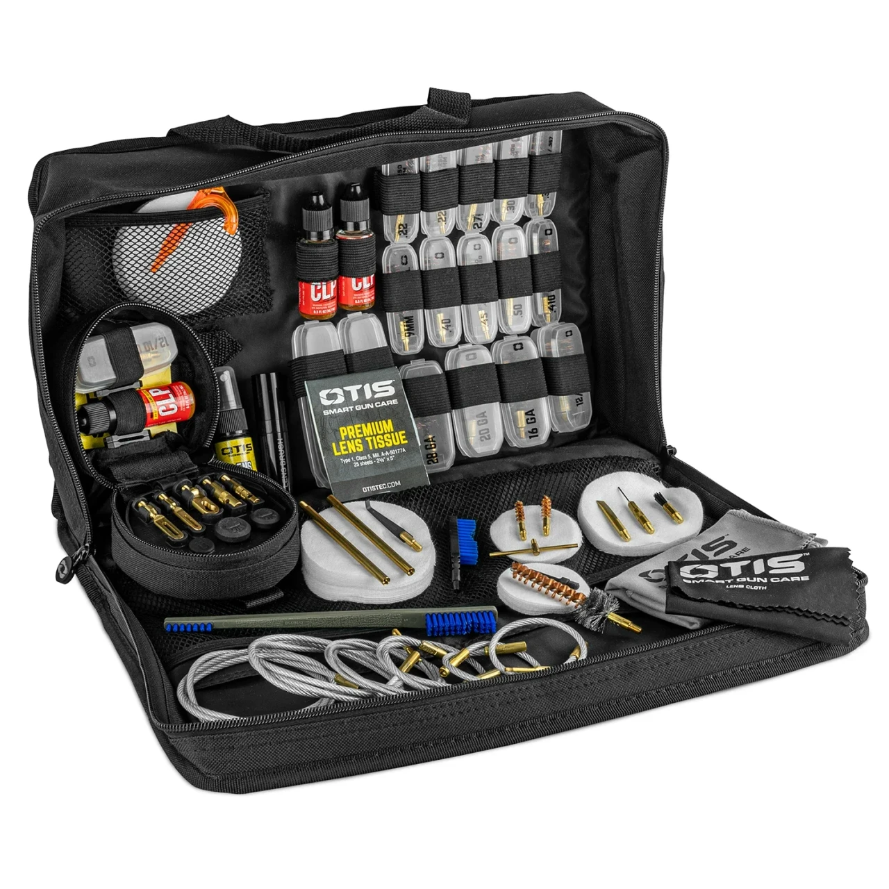 OTIS Universal Cleaning Kit w/ Brass Rods, Jags, Tips SHF-SRK-UNIAZ