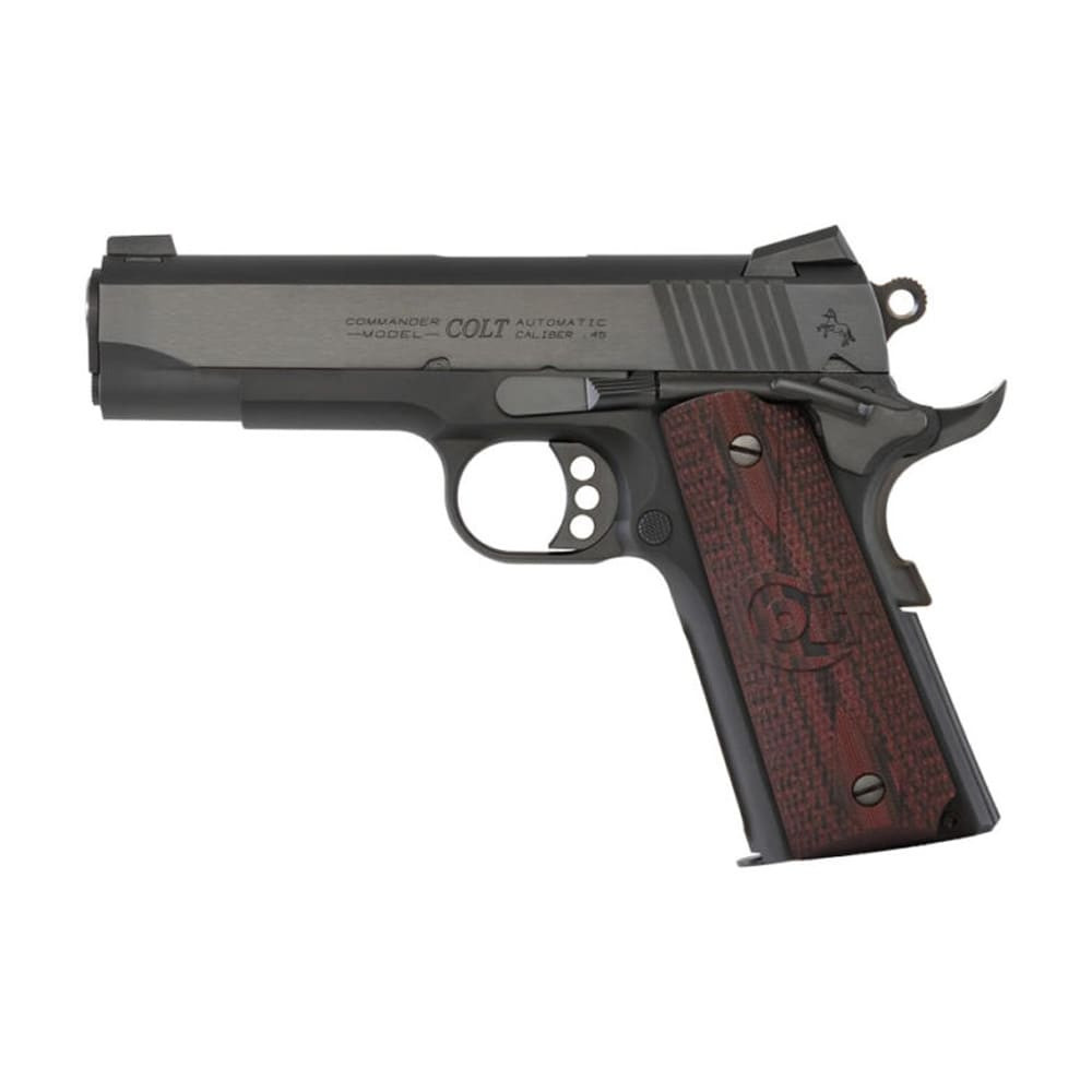 Colt 1911 Lightweight Commander .45 ACP 4.25" Bbl Optics Ready Blued Pistol O4840XE-OR