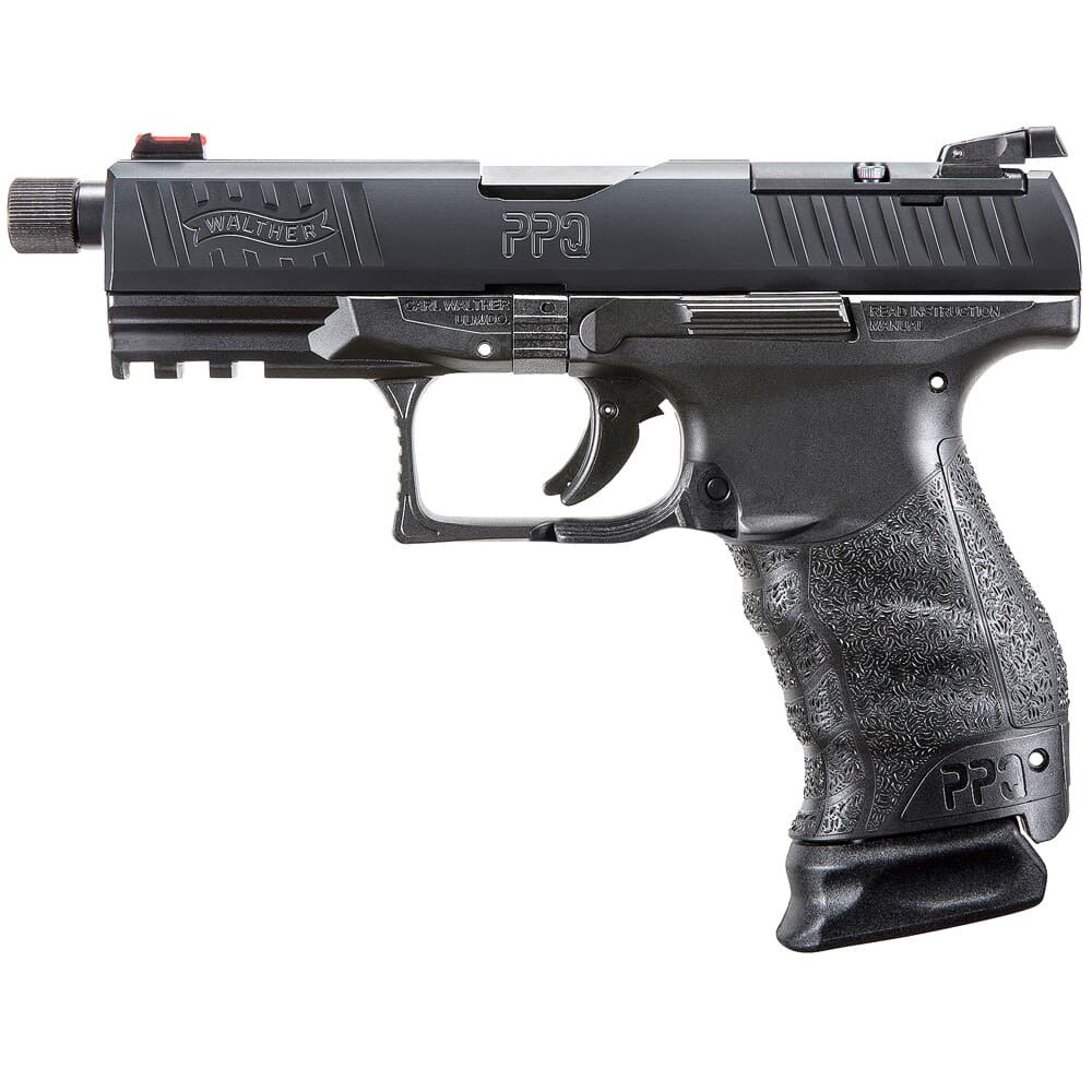 Walther Arms PPQ Classic Q4 TAC 9mm 4.60" Threaded Bbl Pistol w/(2) 17rd and (1) 15rd Mags 2846969