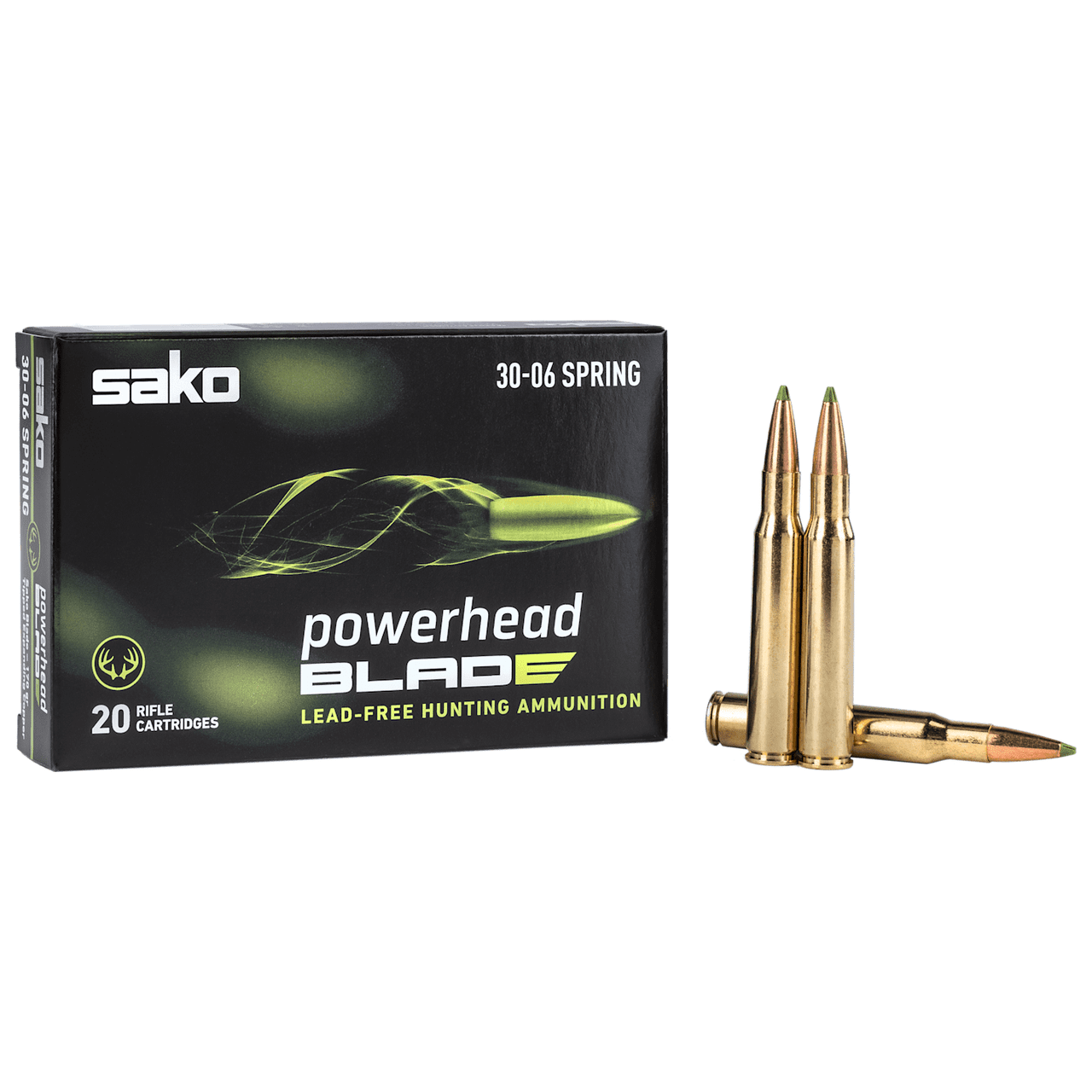 Beretta 30-06 Sprg 175gr Powerhead Blade 20rd Box JAS-PHB3006175B