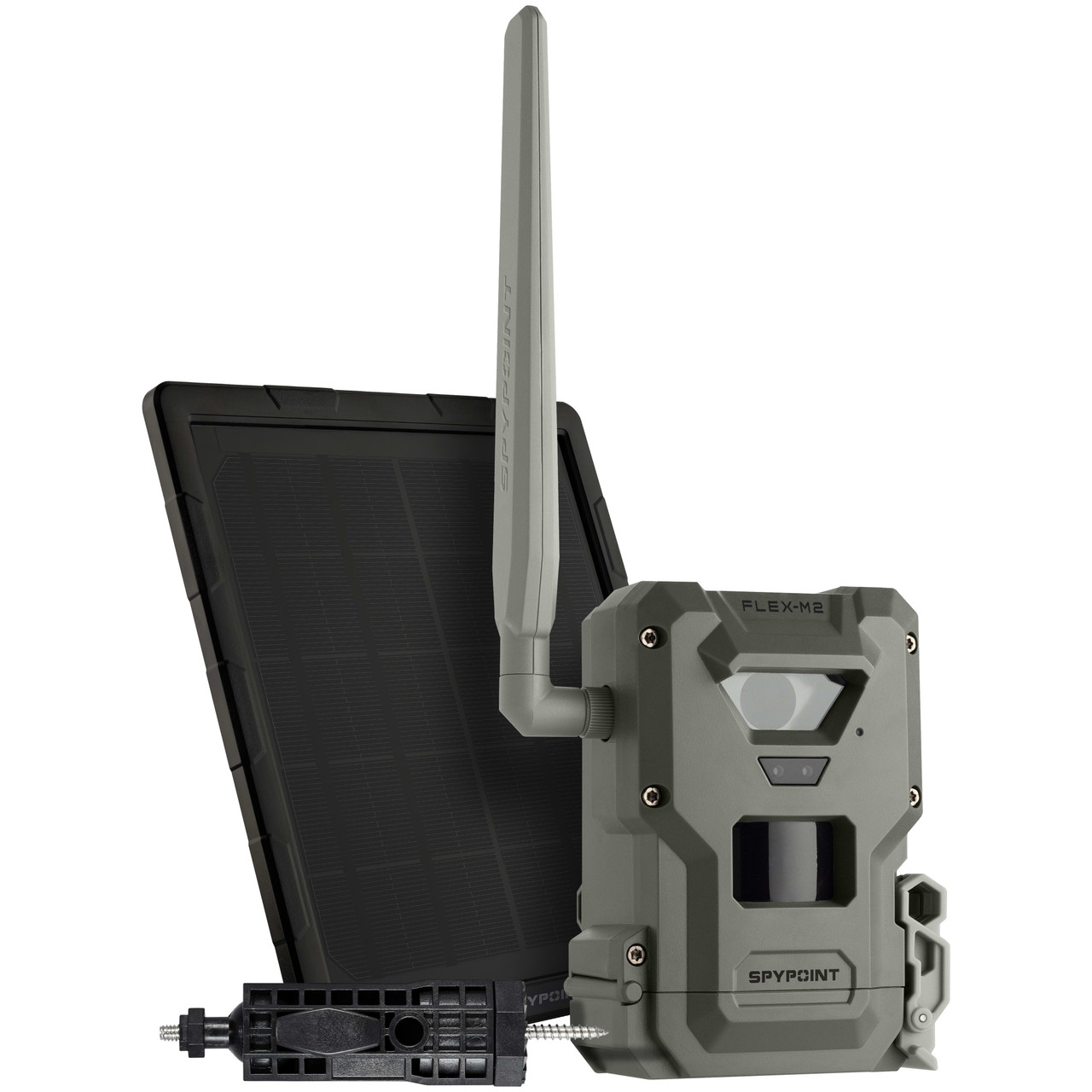 Spypoint Flex-M2 US Cellular Trail Camera w/SPLB-10 Compact Solar Panel 01931
