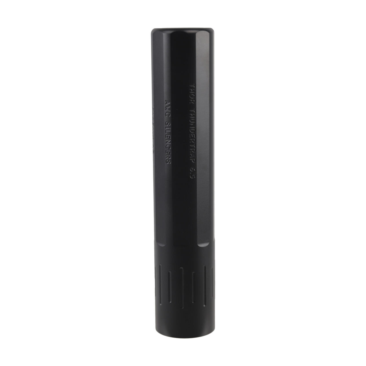 AWC Thor Thundertrap 6.5 mm 1/2x28 Graphite Black Suppressor THTHUNDER65-12X28