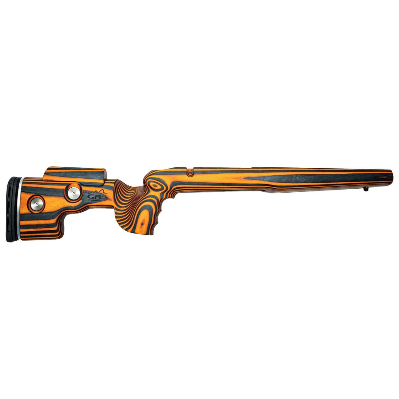 GRS Sporter Anschutz 1710 Orange/Black Rifle Stock 106376