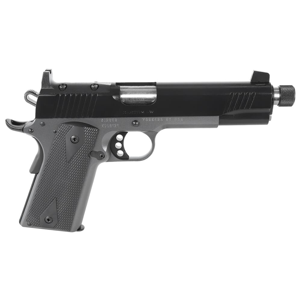 Kimber Custom LW Shadow Ghost 1911 .45 ACP 5" Threaded Bbl 8rd Optics Ready Pistol 3000456