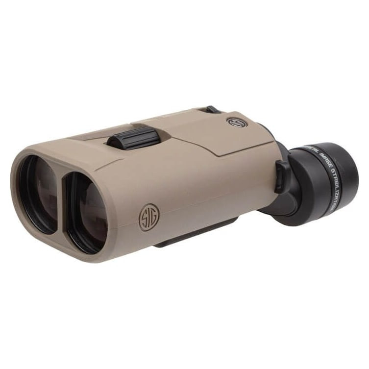 Sig Sauer ZULU 6 HDX PRO Image Stabilized 14x42 Water-Resistant Binoculars w/ Coated Lenses, Carrying Case, Neck Strap, Lens Covers SOZ6WP1442