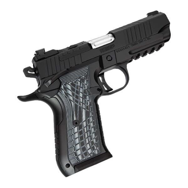 Kimber KDS9c Rail 9mm 4.09" Bbl Optics Ready Black Pistol w/(1) 15rd& (1) 18 rd & 3-Dot TruGlo Night Sights 3100014