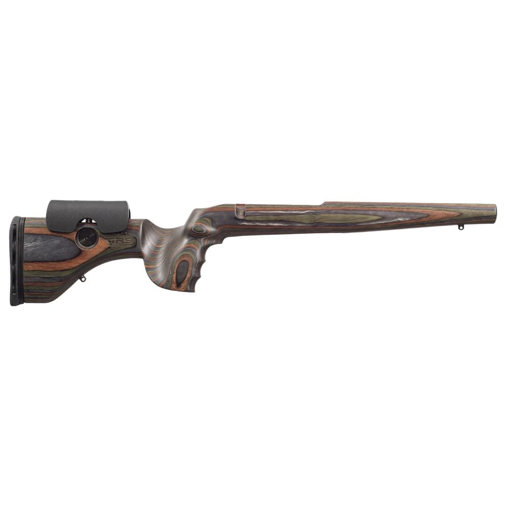 GRS Riflestocks Hunter Light Sako 85 XS 715mm-Length Adjustable Cheekpiece 47mm-Wide Forend w/ Limbsaver Green Mountain Camo 106048