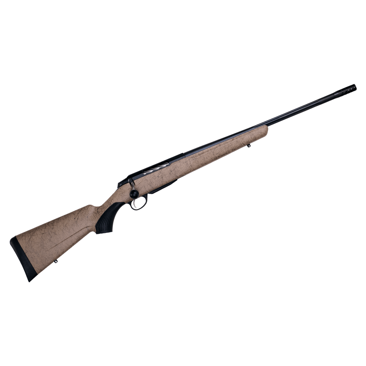 Tikka T3x 7mm PRC 24" Fluted Threaded Bbl 1:8 5/8in x 24 TPI LH Roughtech Tan Hunting Rifles JRTXRT47124