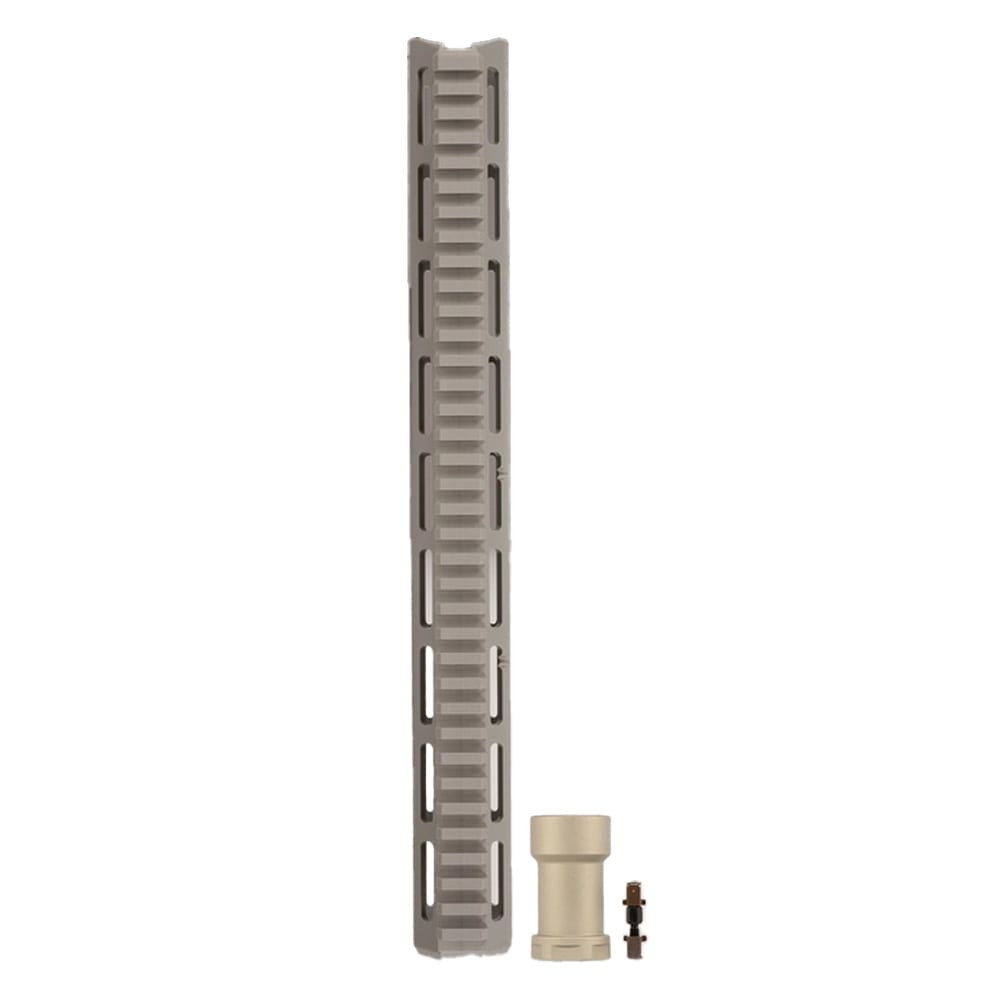 Q, LLC. 15" Inside Diameter 1.54" M-LOK AR Handguard Handguard w/Barrel Nut & Hardware 15-HB-MLOK-HG-KIT