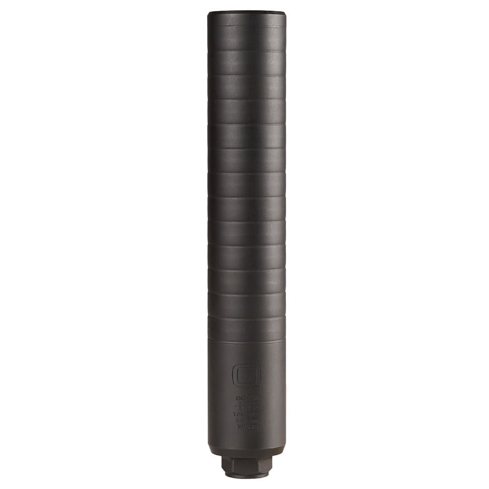 Q, LLC. Tall Boy 7.62mm SS 1.75" OD X 10.25" L Melonite Steel Silencer w/Rearend Muzzle Device SIL-TB-QUICKIE-762
