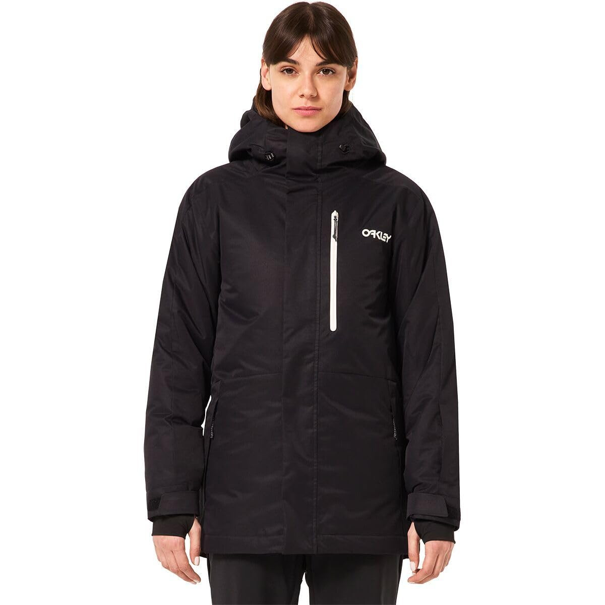 Oakley Women's Blackout XXS Snow TNP TBT Insulated Jacket FOA500472-02E-XXS