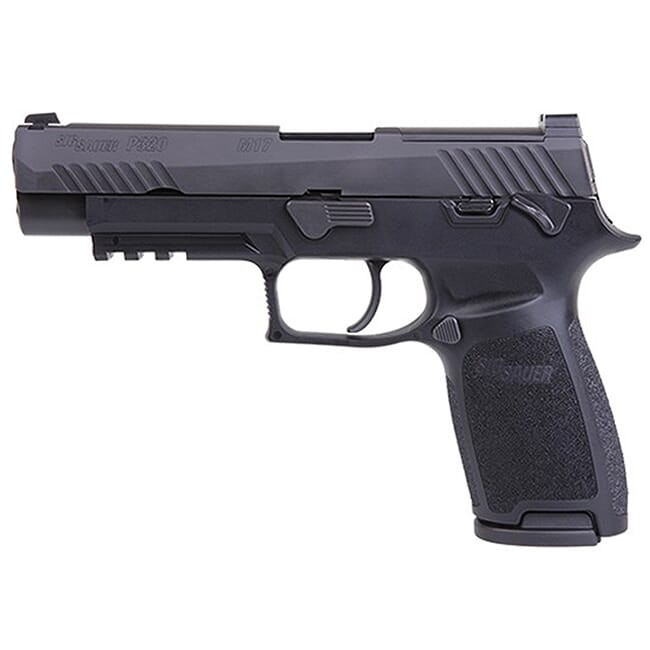 Sig Sauer M17 BRAVO P320 Pistol 9mm Manual Safety SIGLITE w/DeltaPoint Pro Plate (2) 17rd Mag 320F-9-M17-MS-BRAVO