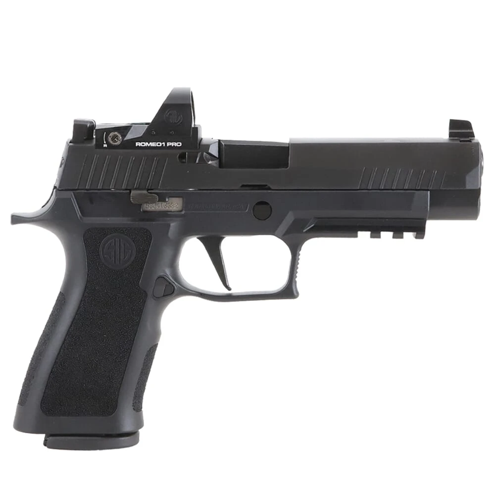 Sig Sauer P320 9mm 4.7" X-Series Black Striker Pistol w/ (2) 10Rd Mags & ROMEO1PRO 320XF-9-BXR3-RXP-10