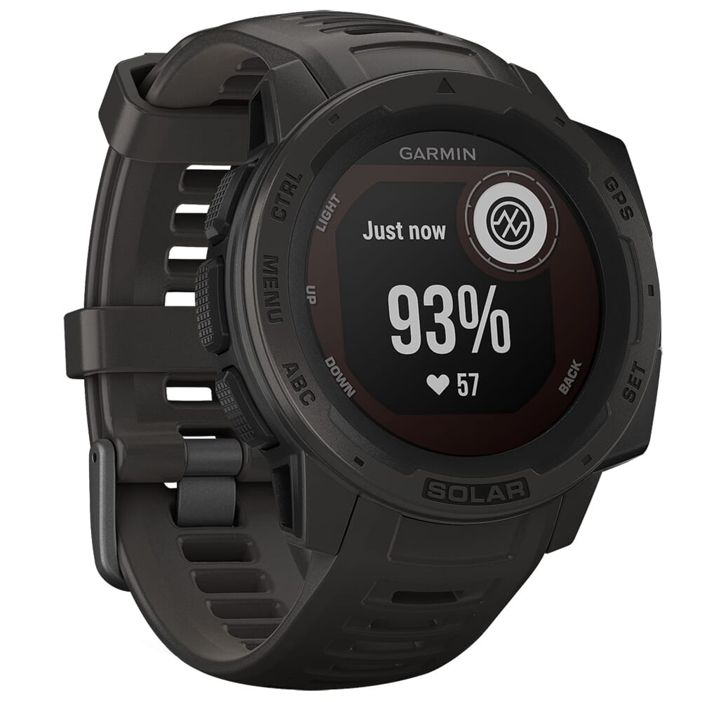 Garmin Instinct Solar Graphite Smartwatch 010-02293-10