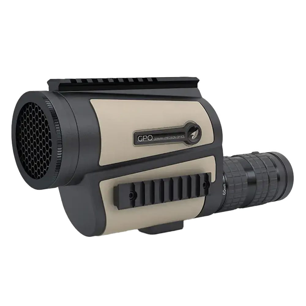 German Precision Optics GPO GPOTAC45 15-45x60 HD FFP PLR Reticle OPEN BOX Spotting Scope TS100