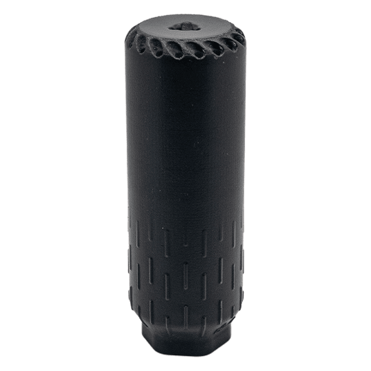 HUXWRX FLOW 556 Mini 5.56 NATO/.223 Stainless Steel 5" Suppressor w/ PRISM Coating, Mounts to 1/2x28 Flash Hider M3455-003