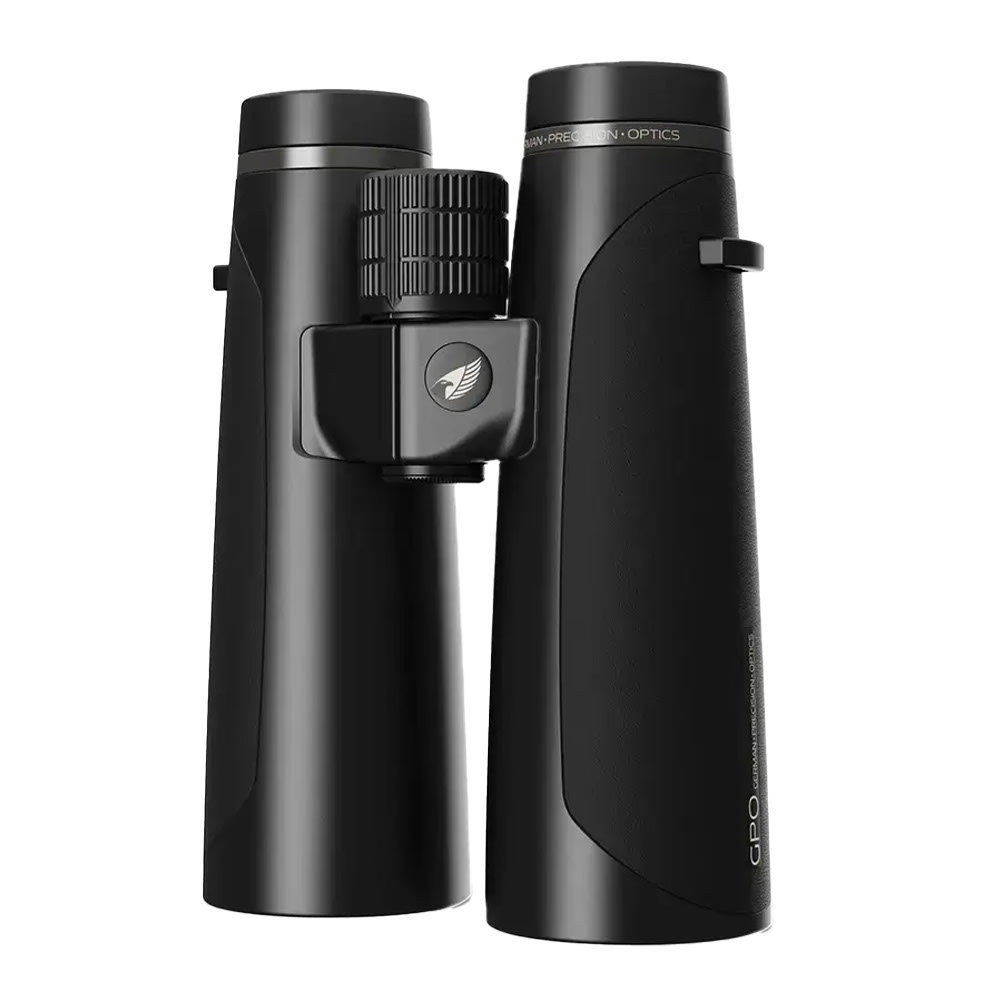 German Precision Optics GPO Passion 12.5x50 HD Charcoal Black OPEN BOX Binocular w/Adapter B680 B680