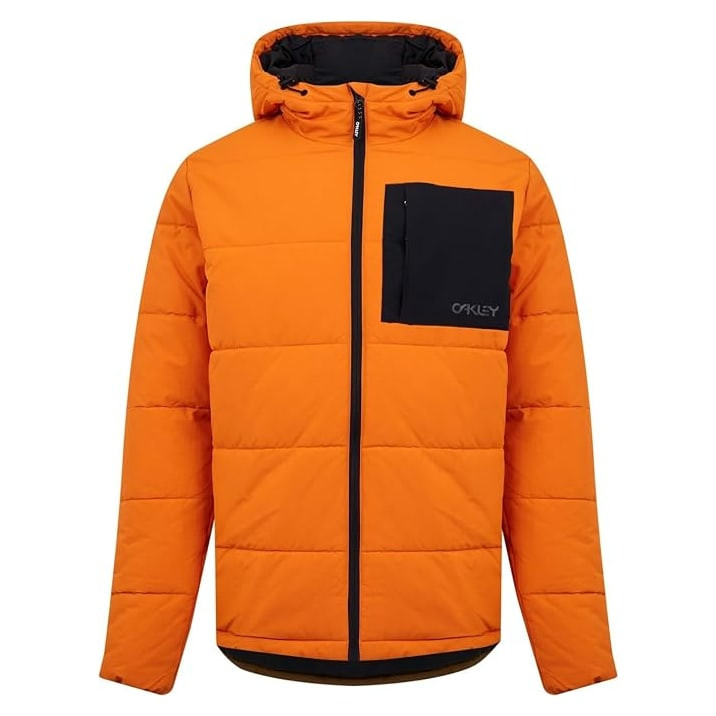 Oakley Men's Burnt Orange Lifestyle Tahoe Puffy RC Jacket FOA403427-700