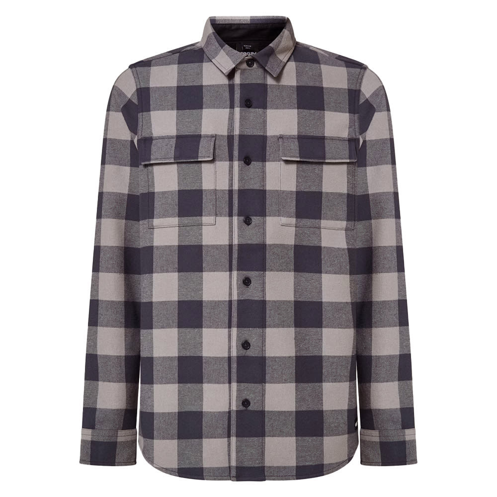 Oakley Men's Graphite/Cement M Lifestyle Bear Cozy Flannel FOA402577-9MQ-M