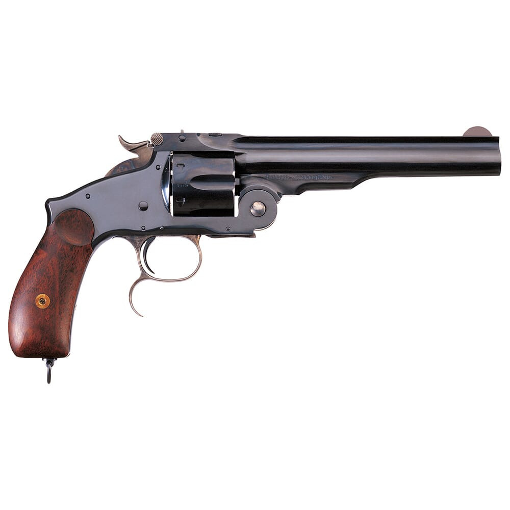 Uberti No. 3 Russian Top Break .44 Russian 6.5" Bbl Blue Steel Frame & B/S C/H T/G Revolver 348650