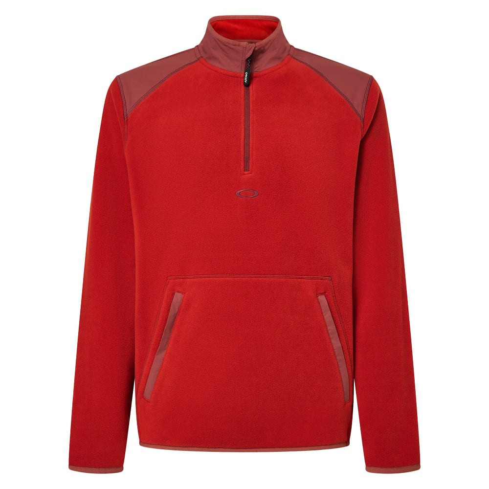Oakley Men's Flame Red/Rosewood Snow Butter Tech Fleece FOA406110-97X