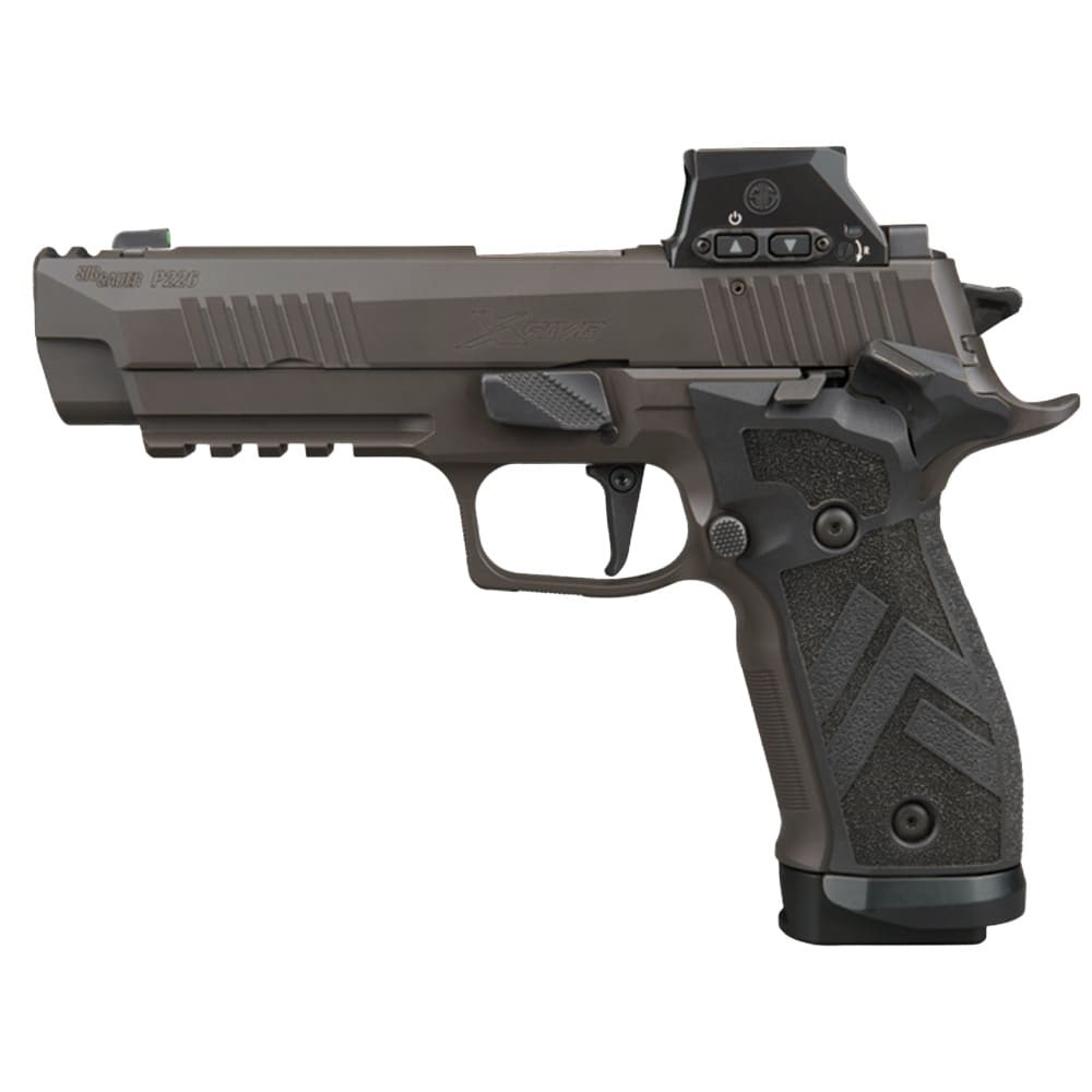 Sig Sauer P226 XFIVE Legion Romeo-X PRO SIG-LOC 9mm 4.4" Bbl Comp SAO X-RAY 3 TXG Grip Magwell Grey Pistol w/(3) 20rd Mag 226X5-9-LEGION-SAO-RXSL