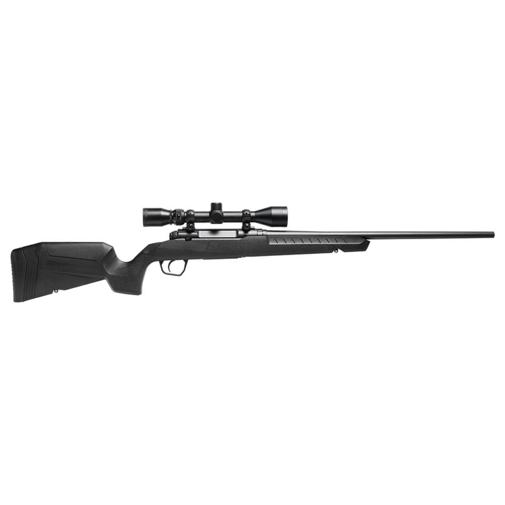 Savage Arms G4 Axis XP LH 7mm-08 REM 1:9.5" 5/8x24 20" Heavy Sporter Bbl Carbon Steel/Synth Matte BLK Rifle w/3-9x40 Scope 33090