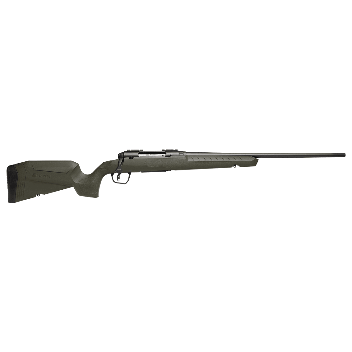 Savage Arms G4 Axis 2 Green .30-06 SPFLD 1:10" 5/8x24 20" Heavy Sporter Bbl Carbon Steel/Synth Matte BLK Rifle 33122