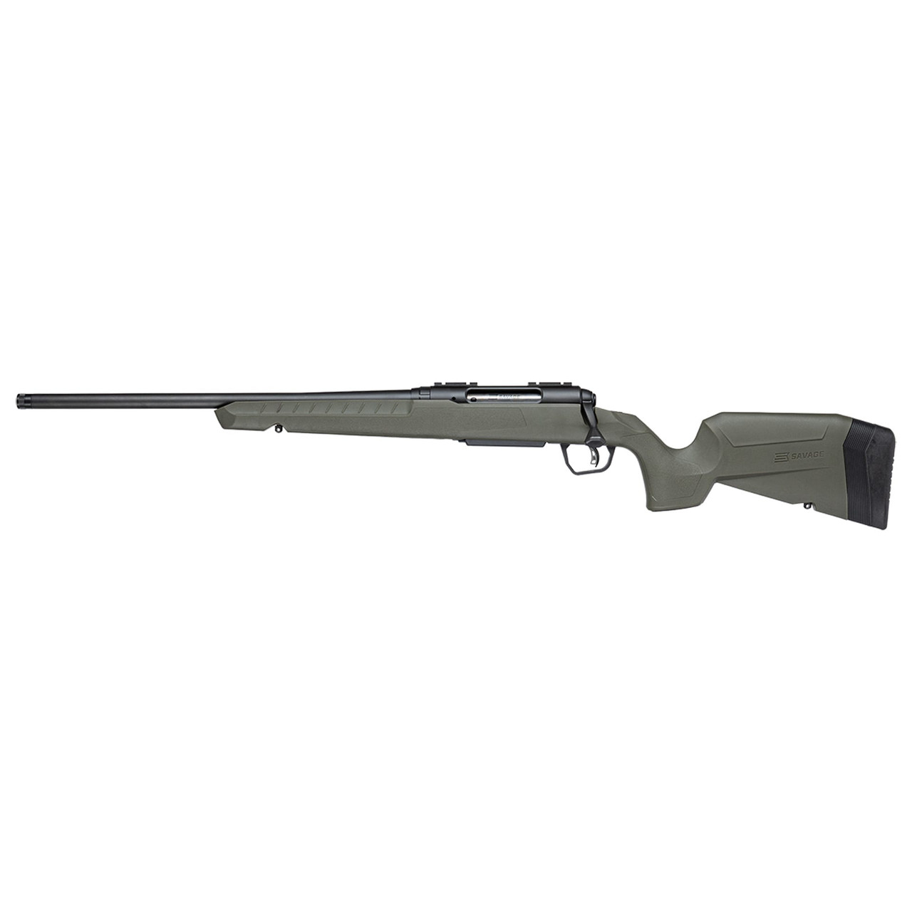 Savage Arms G4 Axis 2 Green LH 5.56 NATO 1:7" 1/2x28 20" Heavy Sporter Bbl Carbon Steel/Synth Matte BLK Rifle 33135