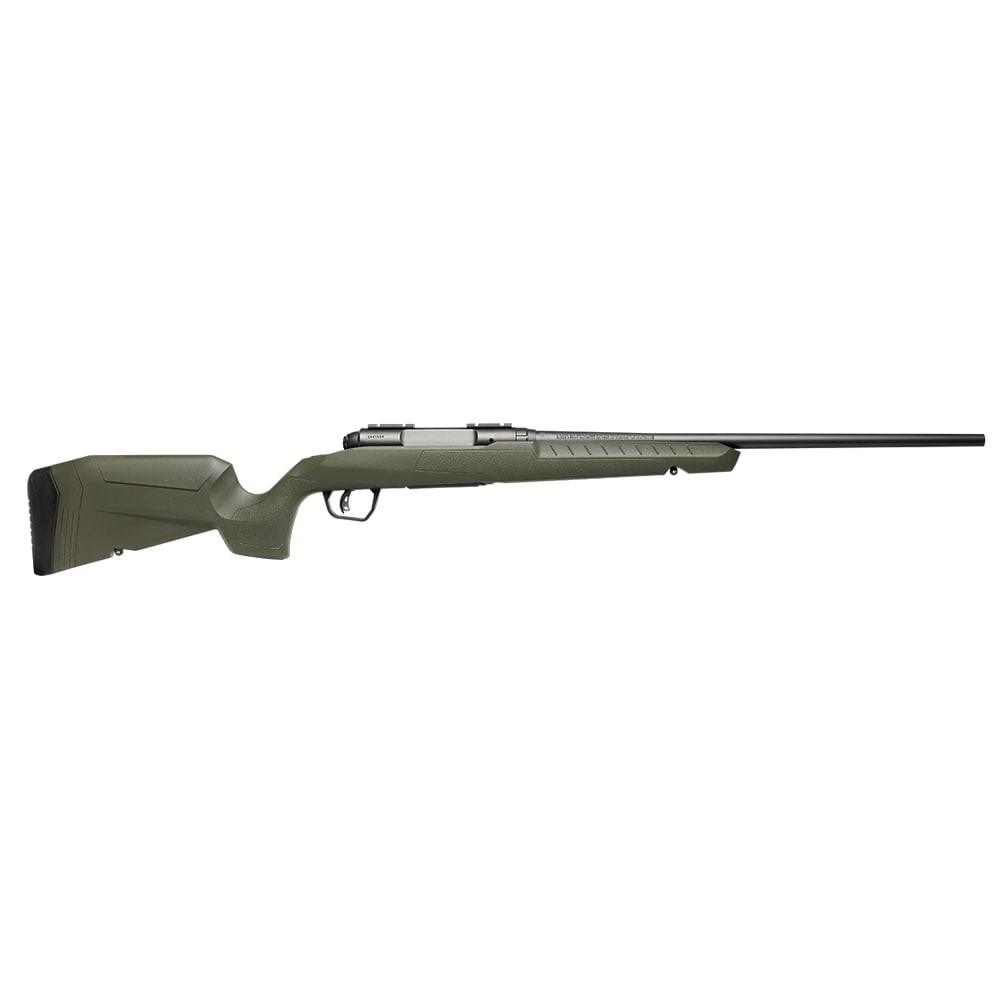 Savage Arms G4 Axis 2 Green LH .270 WIN 1:10" 5/8x24 20" Heavy Sporter Bbl Carbon Steel/Synth Matte BLK Rifle 33145