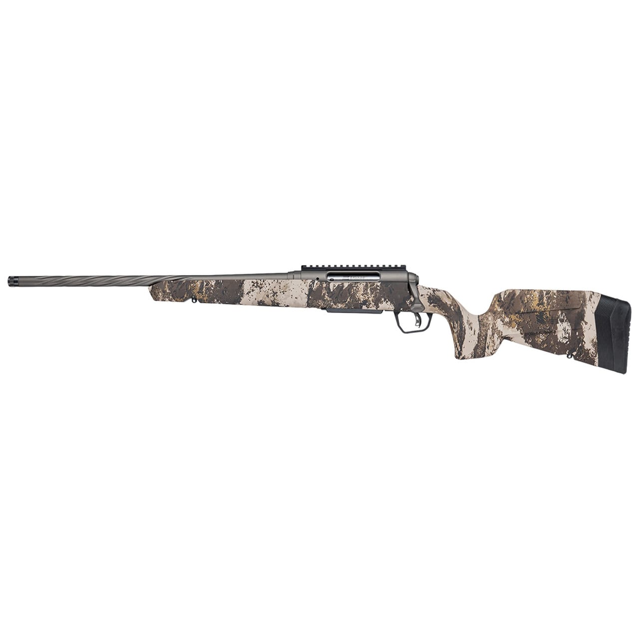Savage Arms G4 Axis 2 Pro Western LH .270 WIN 1:10" 5/8x24 20" Heavy Sporter Spiral Fluted Bbl Carbon Steel/Synth Gun Metal BRZ Rifle 33265