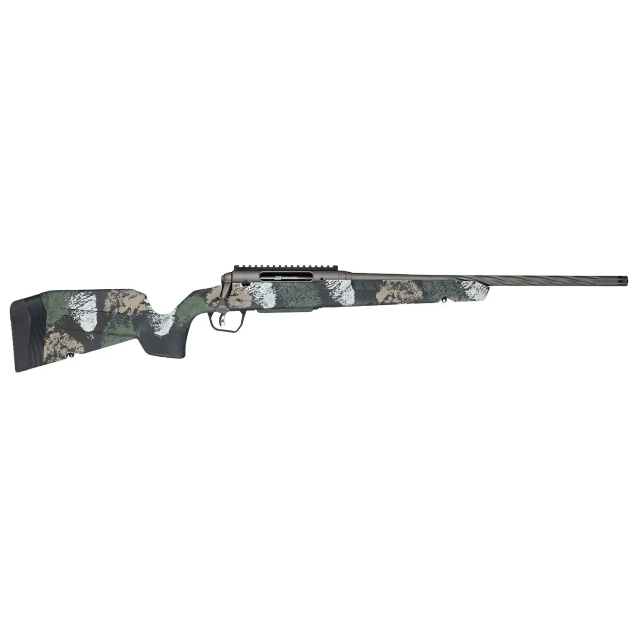 Savage Arms G4 Axis 2 Pro Forest SP Camo .350 LEG 1:16" 5/8x24 18" Heavy Sporter Spiral Fluted Bbl Carbon Steel/Synth Gun Metal BRZ Rifle 33277
