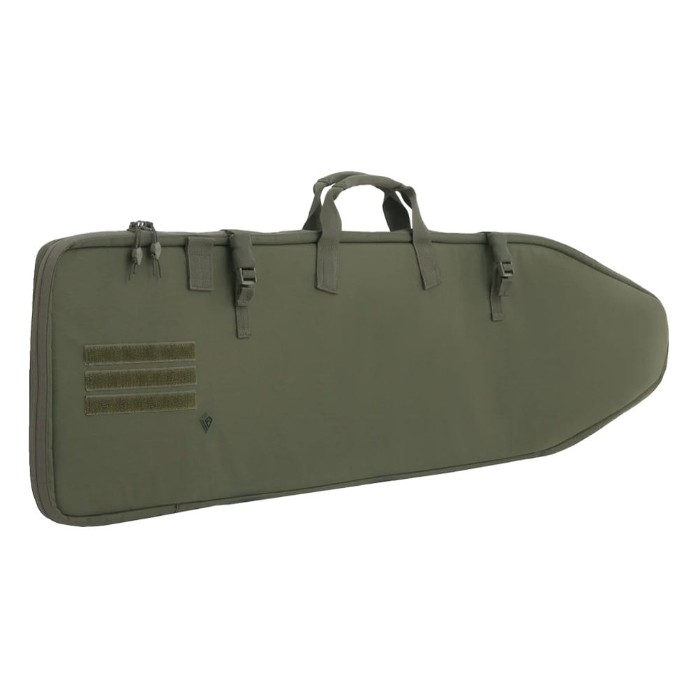 First Tactical OD Green 500D Nylon Rifle Sleeve 42in w/ YKK Zippers, Closed-Cell Foam, Compression-Molded Barrel Mount 180008-830-1SZ