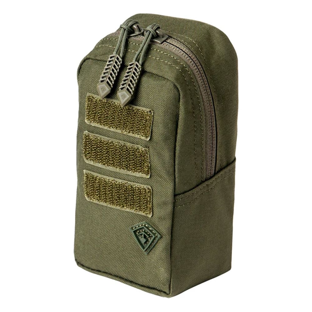 First Tactical Tactix 3x6" 500D Nylon OD Green Utility Pouch w/ Reversible Foam Sleeve 180016-830-1SZ