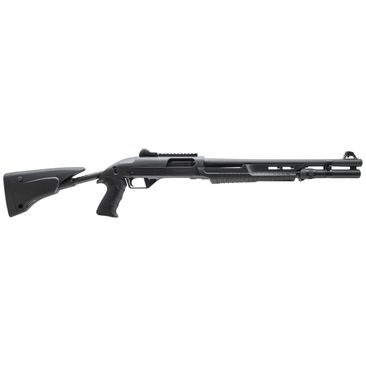 Benelli Super Nova 3 Tactical Pump 922r 12ga 18.5" Bbl 7+1 Cap Ghost Ring Sights 5-Position Stock Pistol Grip Black Shotgun 21552