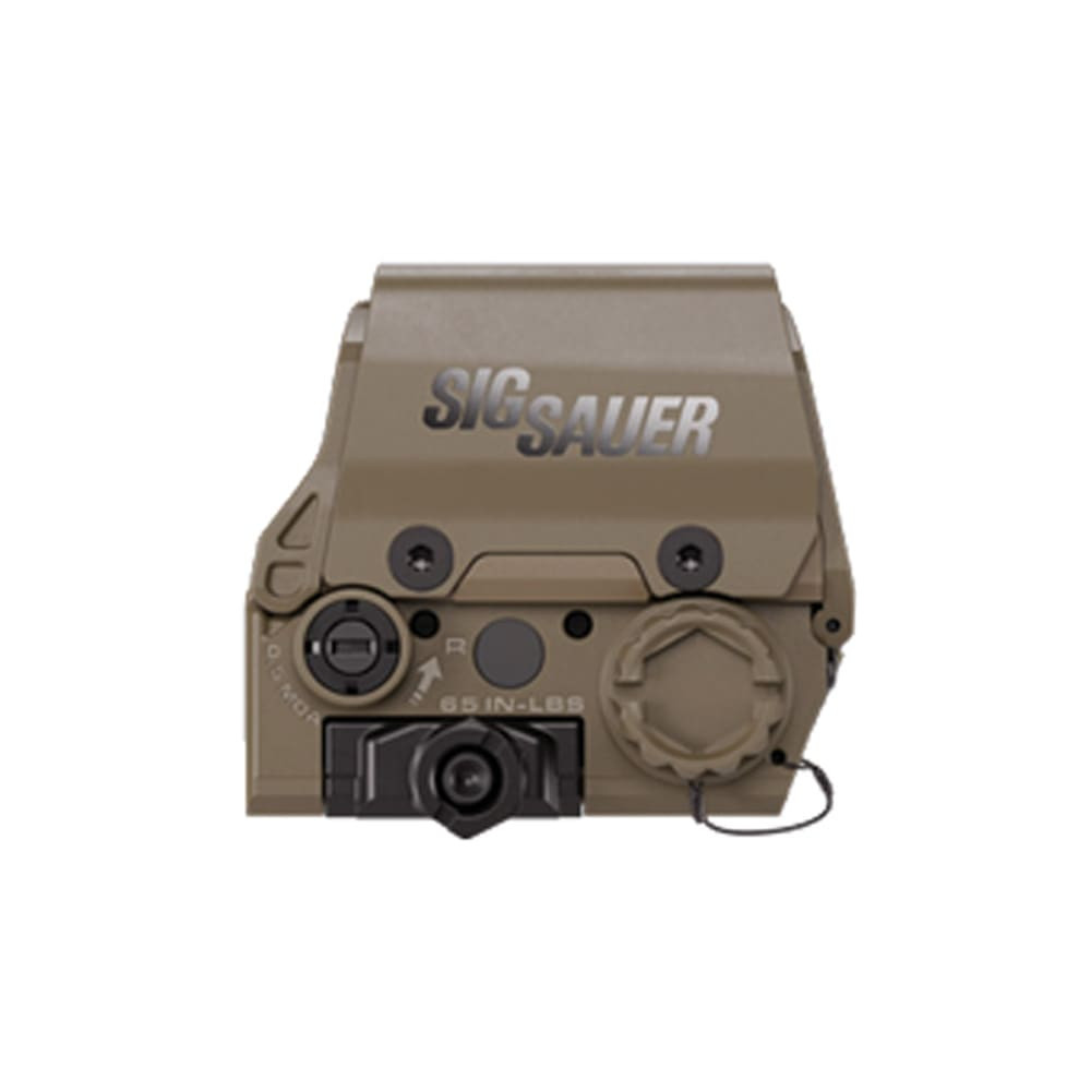 Sig Sauer ROMEO8T-AMR 1x40mm QBCD 2.0 AMR 0.5 MOA Adj M1913 Ruggedized Housing Titanium Shroud FDE Red Dot Sight SOR8T811