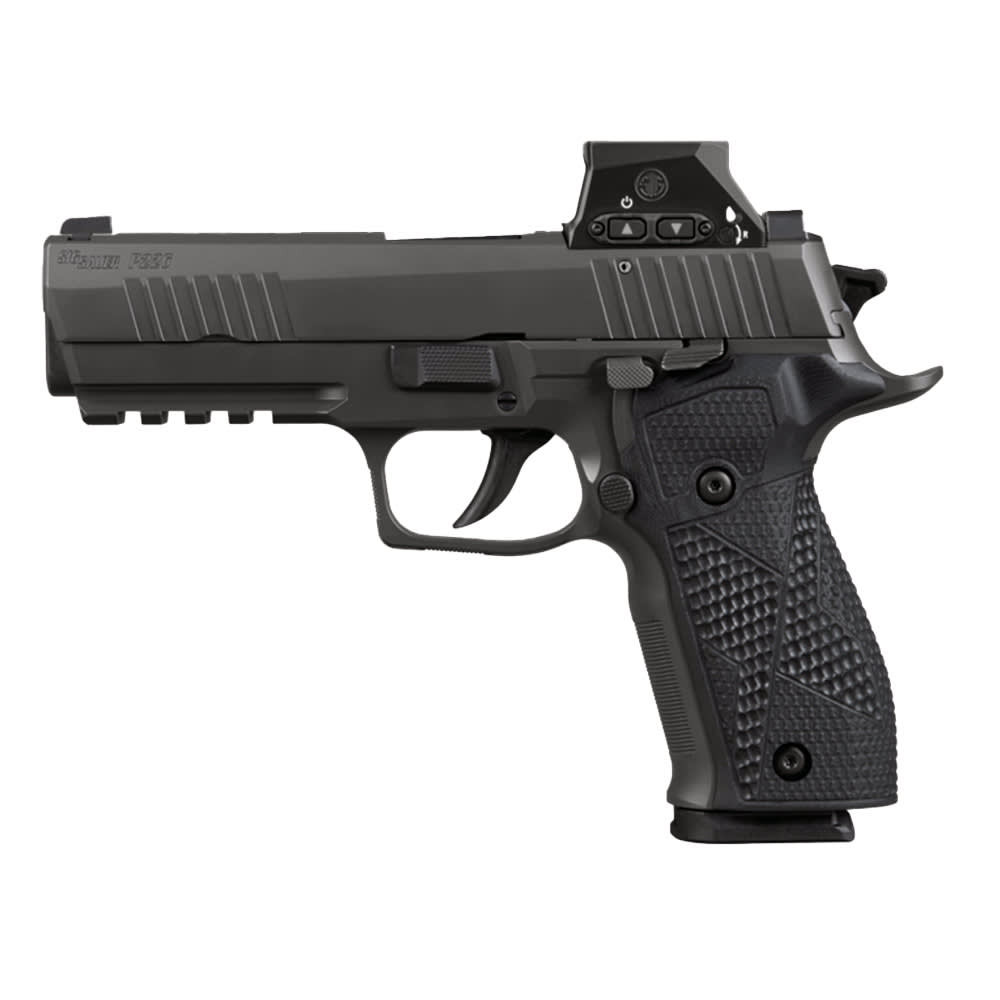 Sig Sauer P226X Romeo-X SIG-LOC PRO 9mm 4.4" Bull Bbl Target Crown X-Series DA/SA X-RAY 3 G10 Grip BLK Pistol w/(3) 18rd Mags 226X-9-RXSL